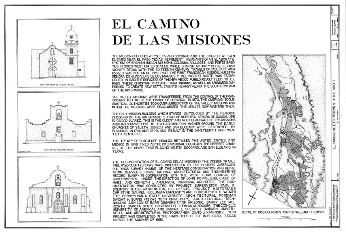 Historic American Buildings Survey, creator<br />
Saurel, Christine, historian<br />
West Texas Council of Governments