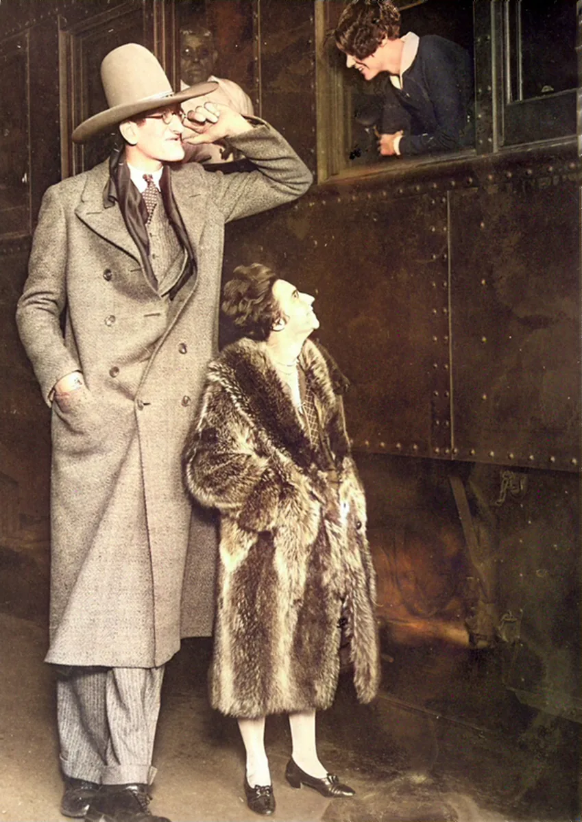 Jake Erlich At A Train Station - Public Domain
