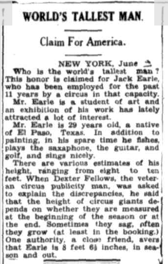The Townsville Daily Bulletin, Tuesday, June 23rd 1930.